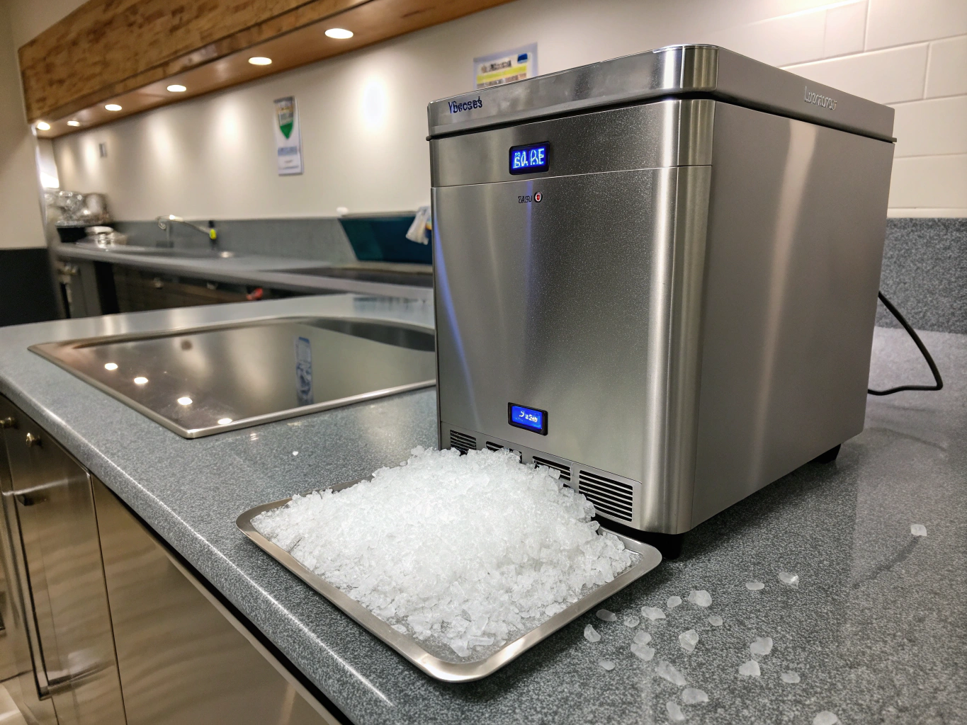 Commercial industrial ice machine repair