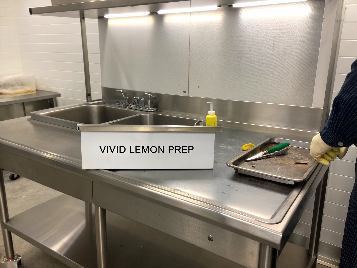 Restaurant sandwich prep table refrigerator